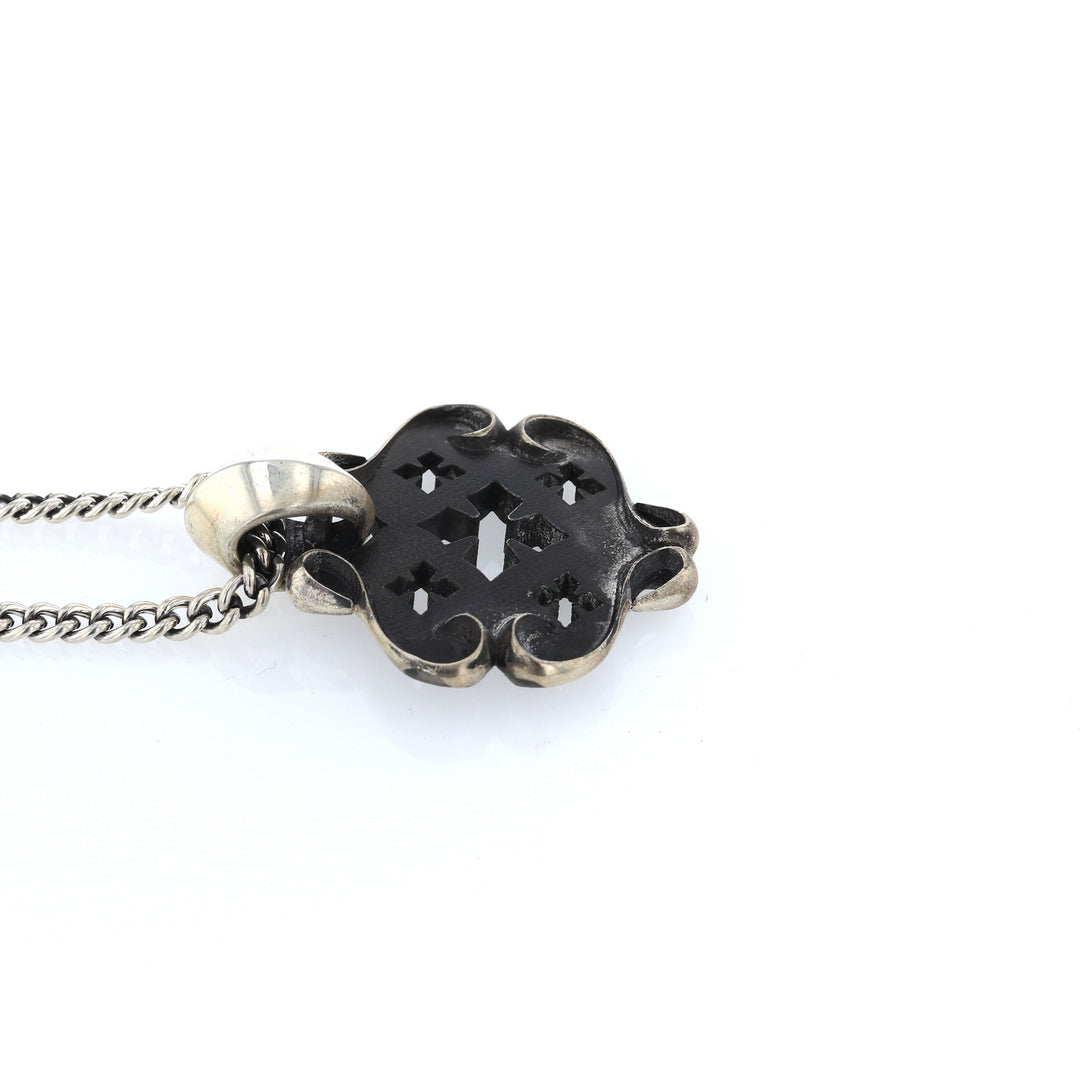 King Baby MB Cross Shield Pendant