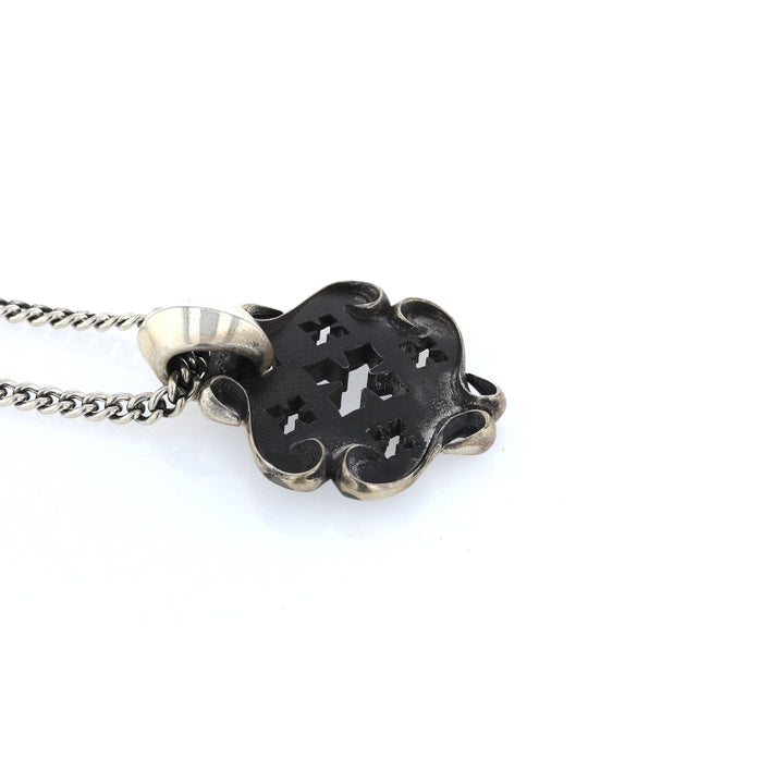 King Baby MB Cross Shield Pendant