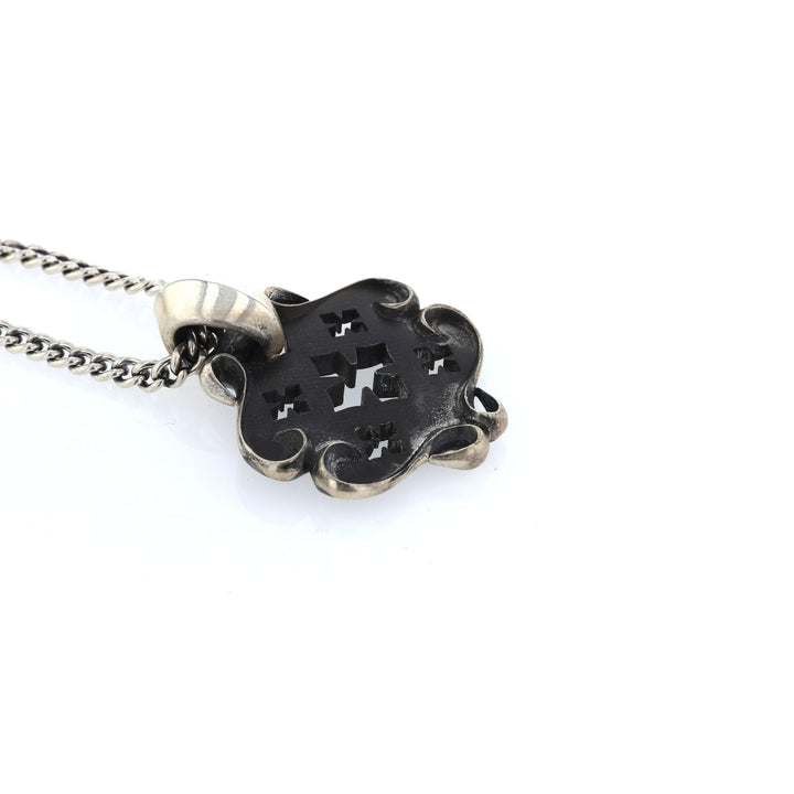 King Baby MB Cross Shield Pendant