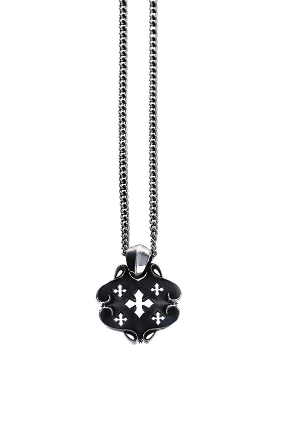 King Baby MB Cross Shield Pendant