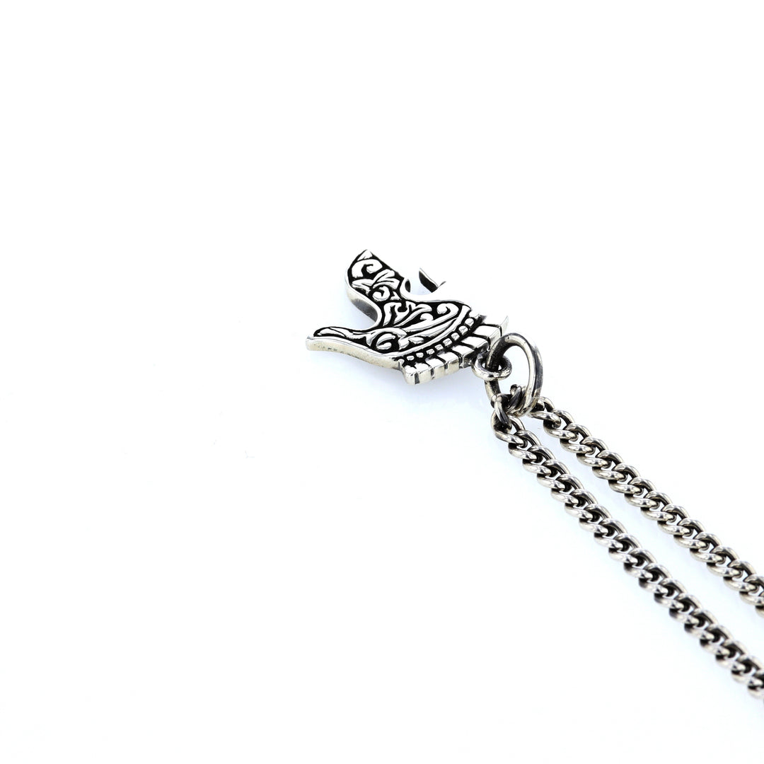 king baby spartan helmet pendant