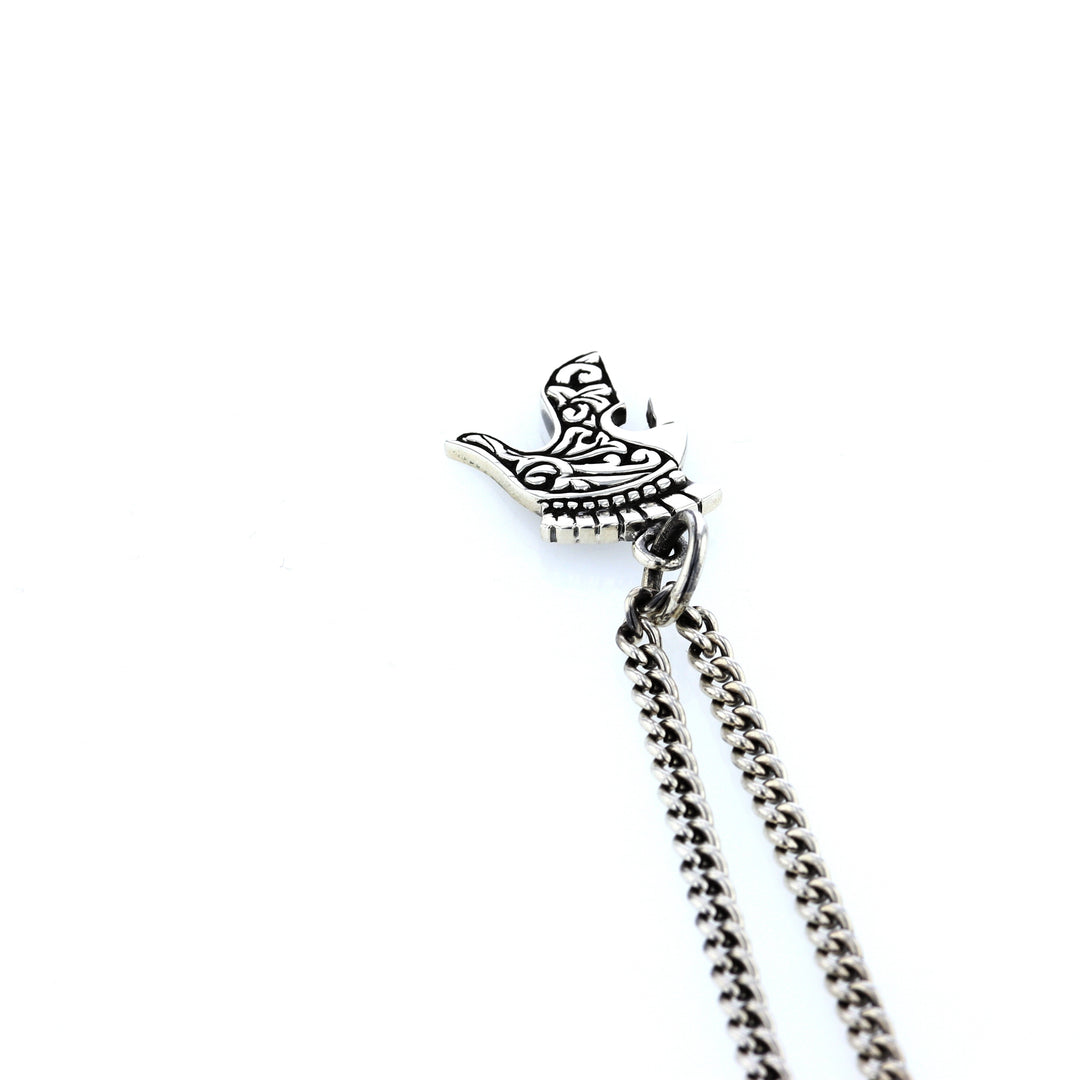 king baby spartan helmet pendant