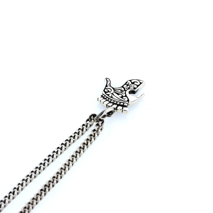 king baby spartan helmet pendant