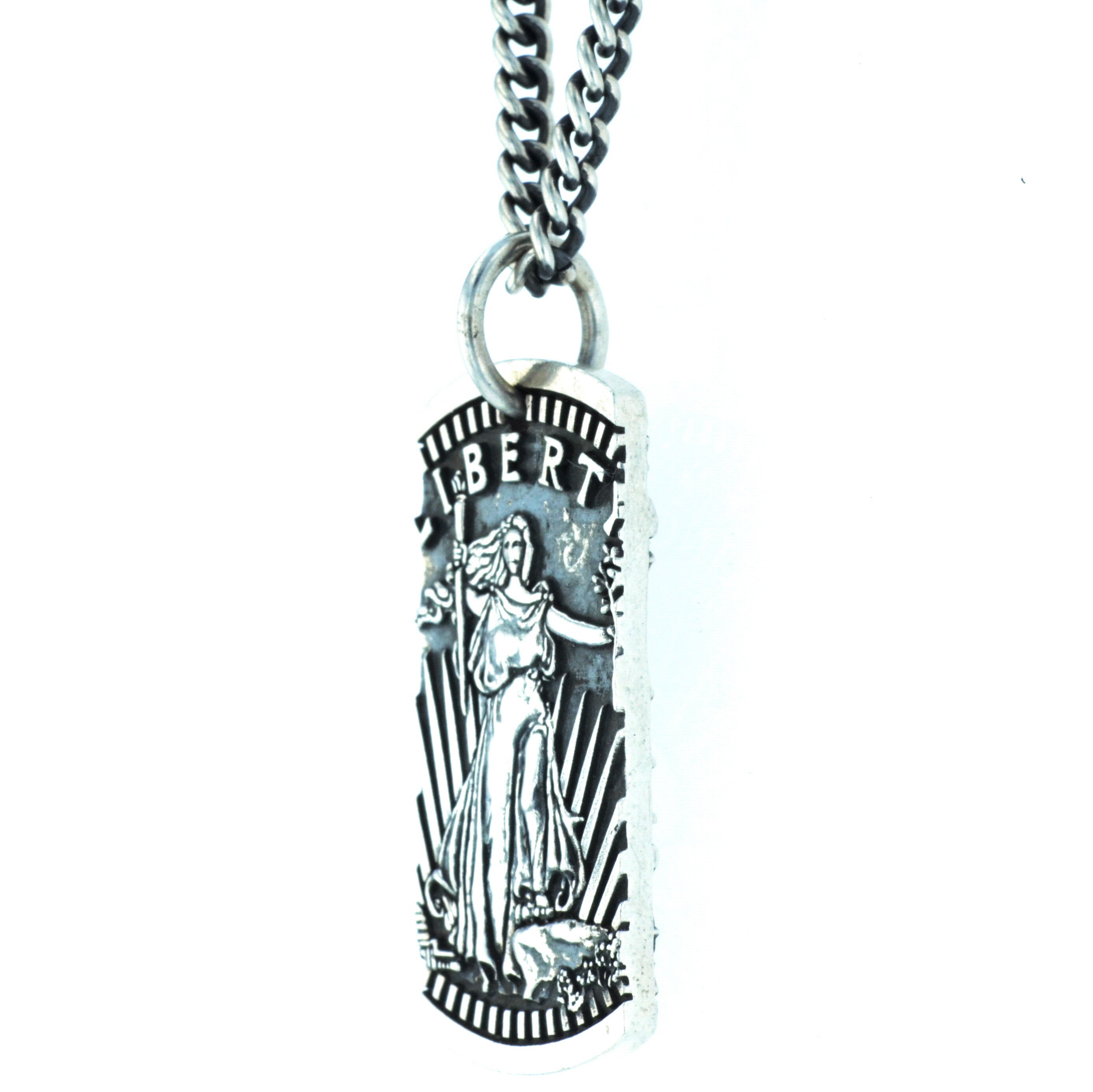 King Baby Liberty Dog Tag Pendant King Baby Liberty Dog Tag Pendant