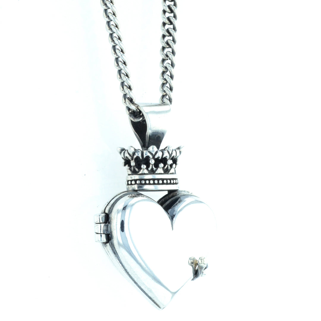 Crowned Heart Locket