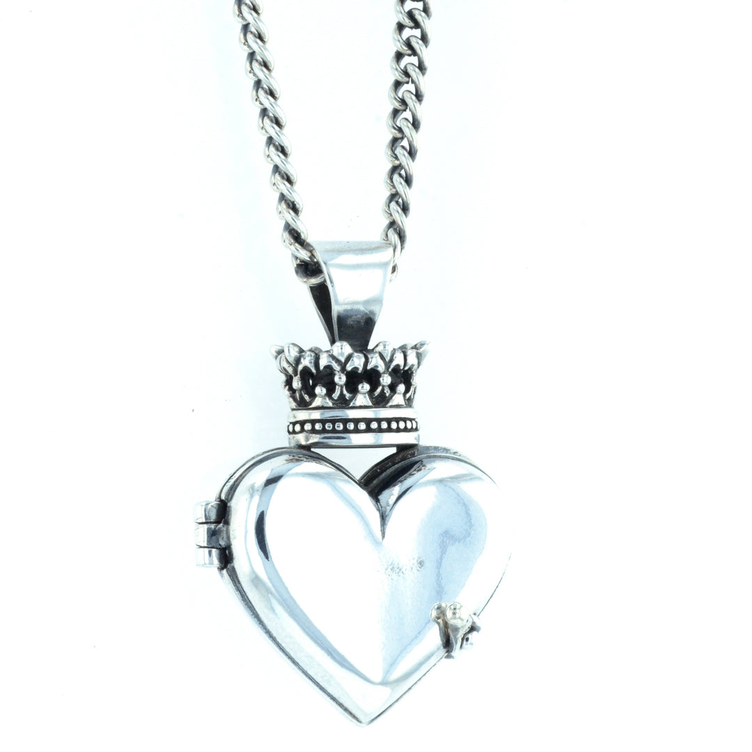 Crowned Heart Locket