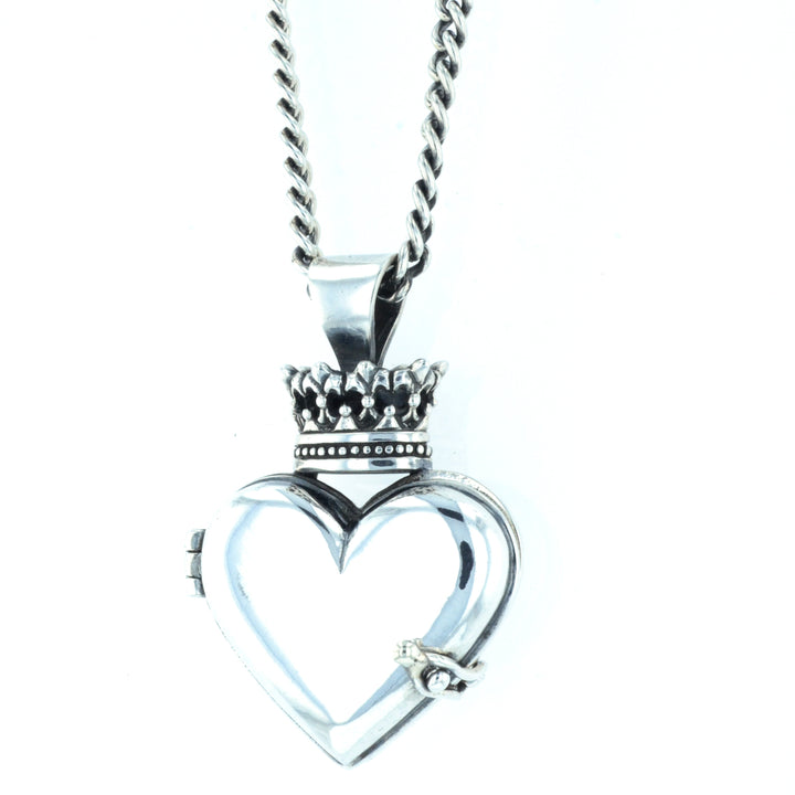 Crowned Heart Locket