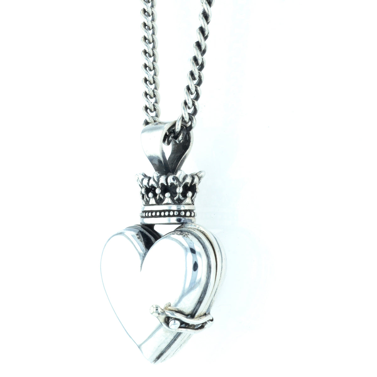 Crowned Heart Locket – King Baby