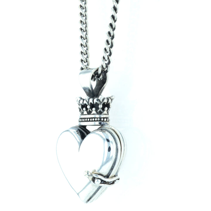 Crowned Heart Locket