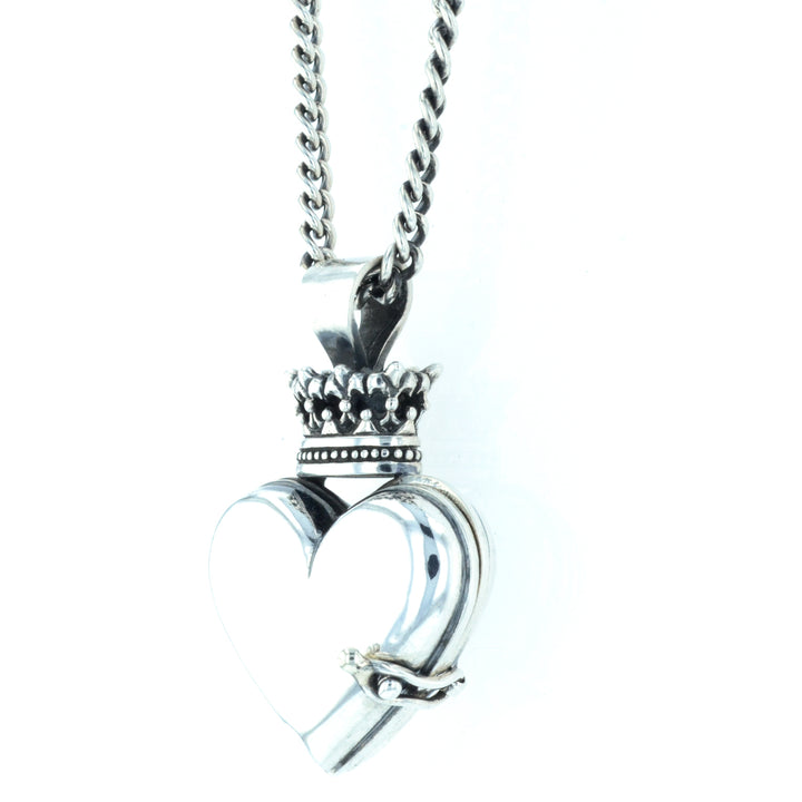 Crowned Heart Locket