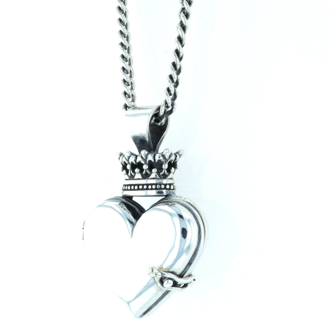 Crowned Heart Locket