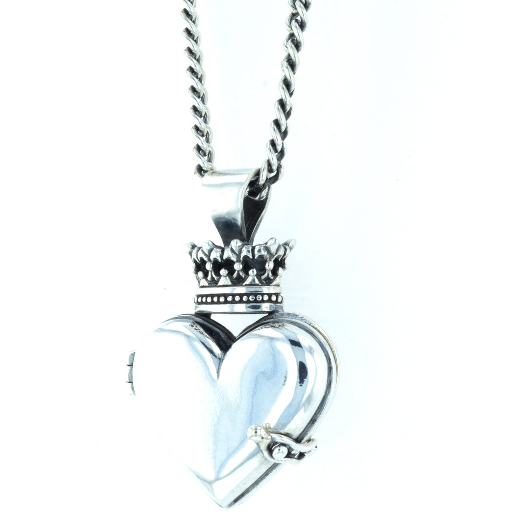 Crowned Heart Locket