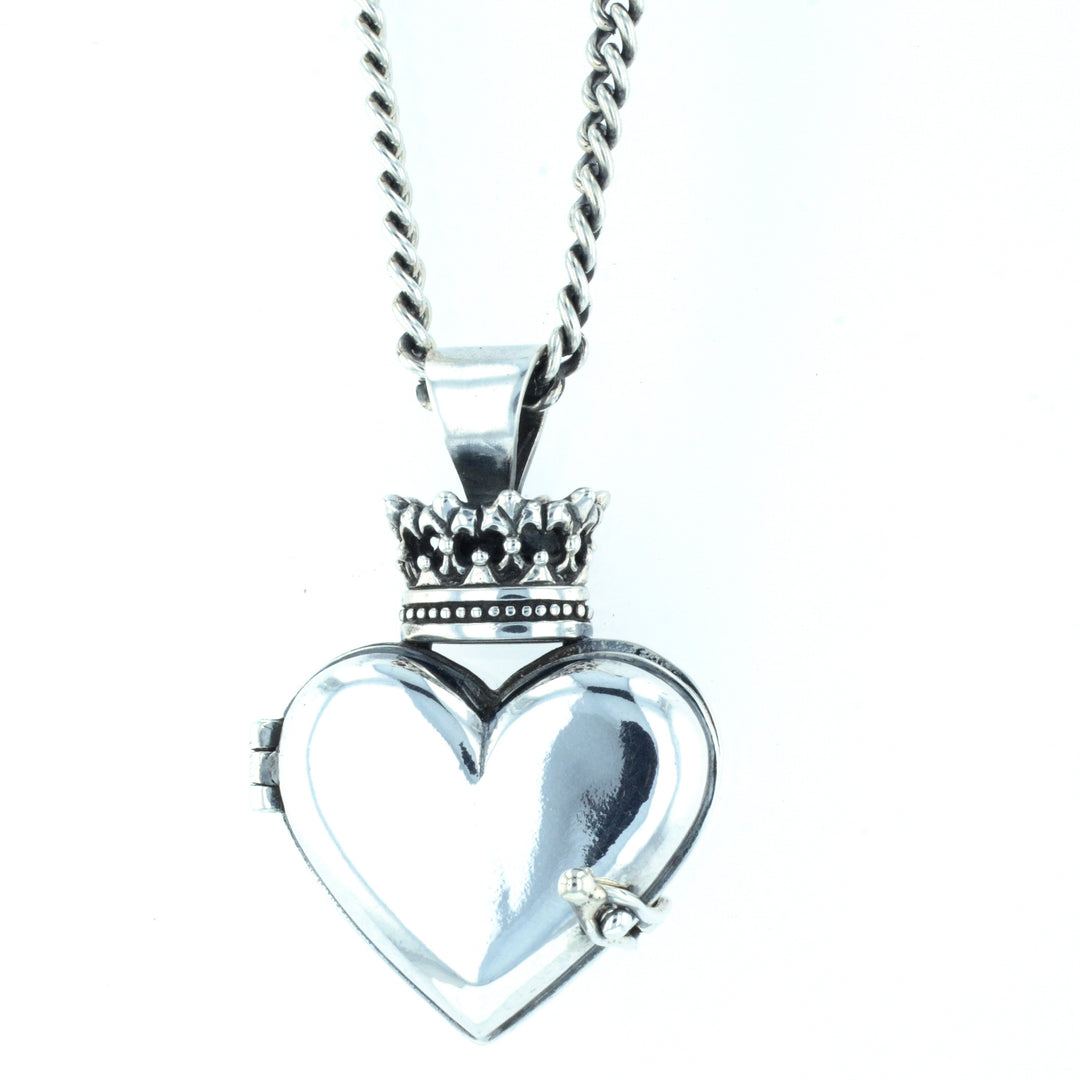 Crowned Heart Locket