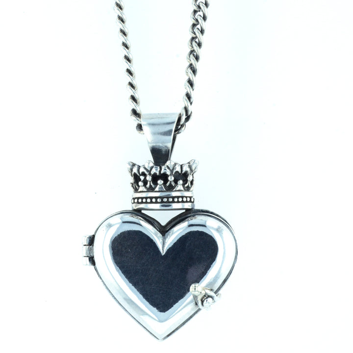 Crowned Heart Locket