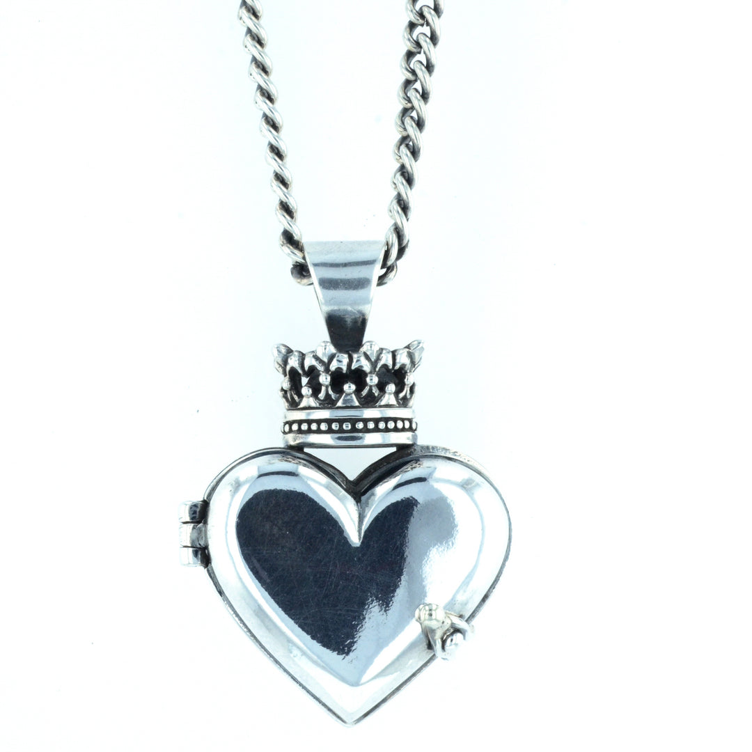 Crowned Heart Locket