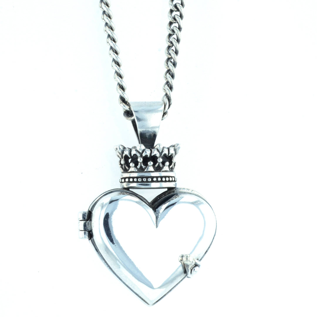 Crowned Heart Locket