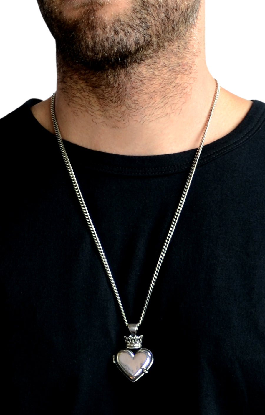 Crowned Heart Locket – King Baby