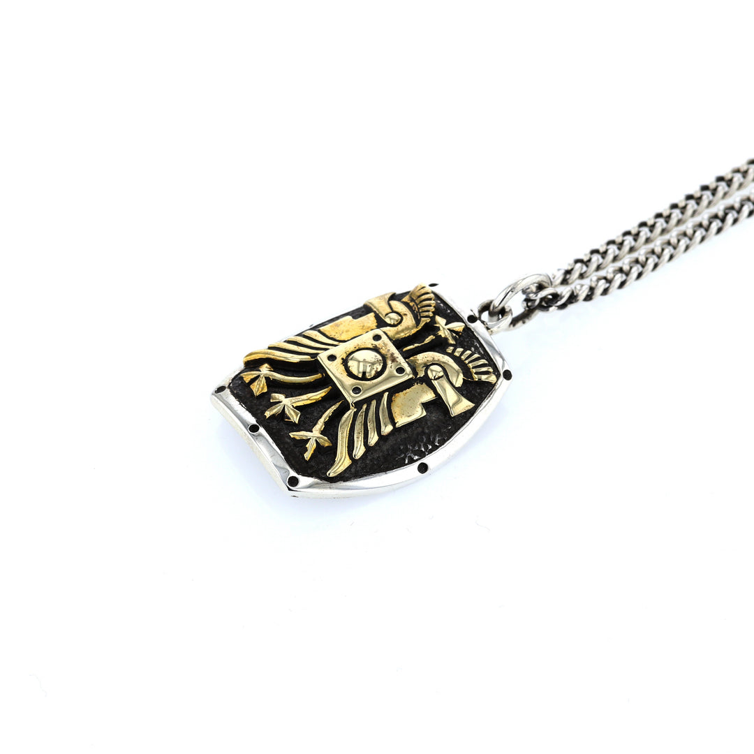 king baby shield pendant