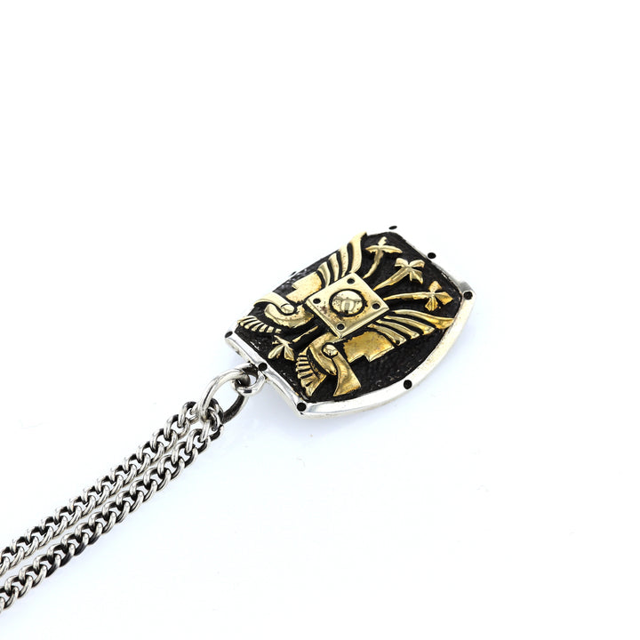 king baby shield pendant