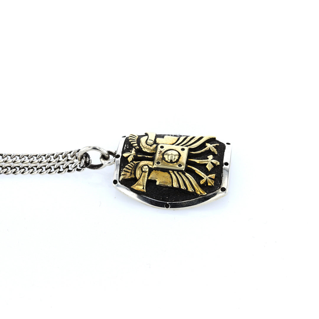 king baby shield pendant