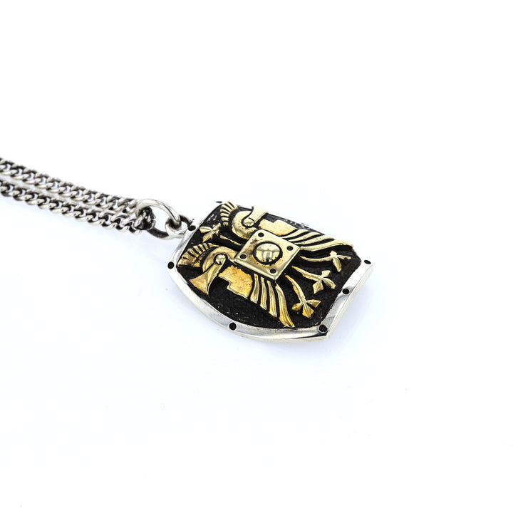 king baby shield pendant