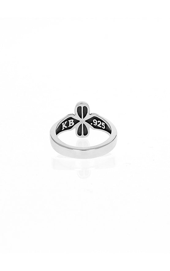 King Baby Small Double Skull Ring