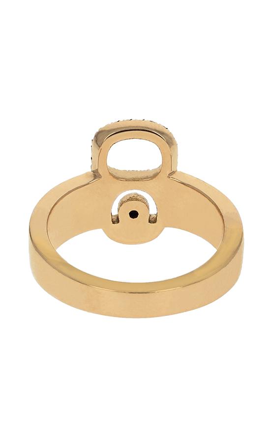 18k gold ring with diamonds
