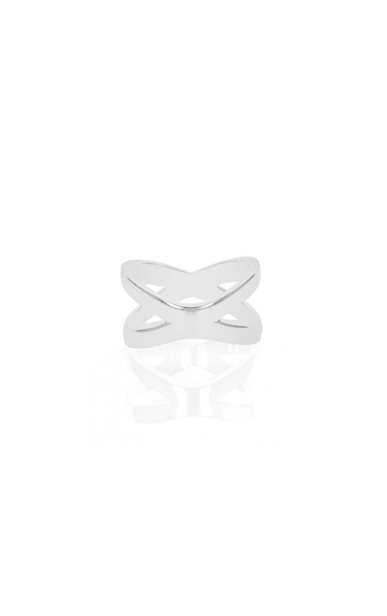 king baby x cross ring for women