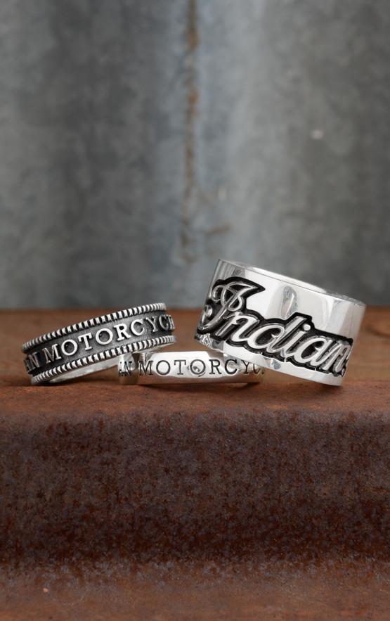 Indian Script Logo Ring