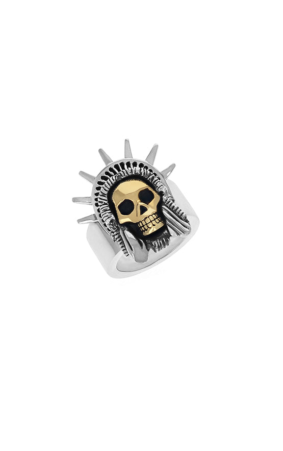 Limited Edition Liberty Skull Ring