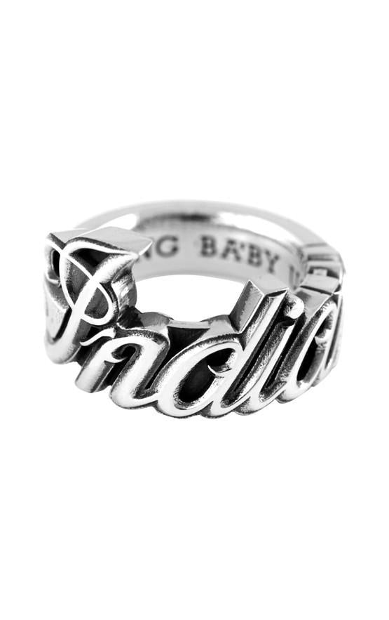 king baby indian motorcycle men's ring