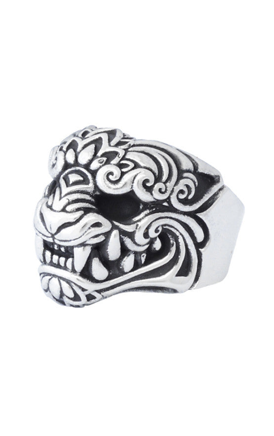 king baby oni mask ring