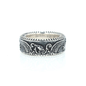 King Baby American Eagle Coin Edge Ring