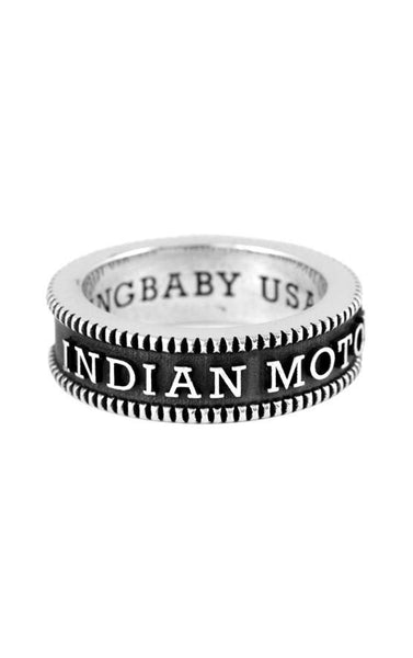 Indian Logo Vintage Coin Edge Band – King Baby