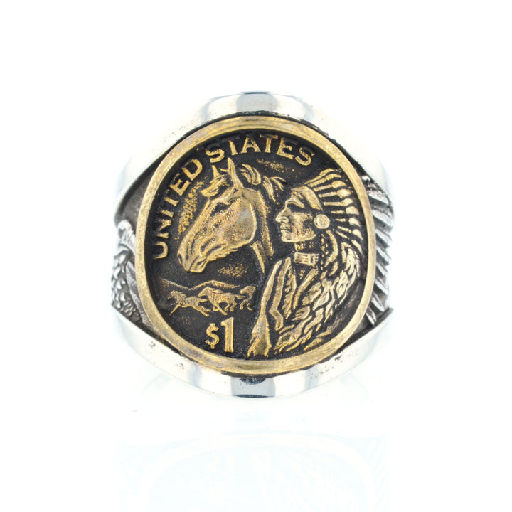 Chief and His Horse Cigar Band