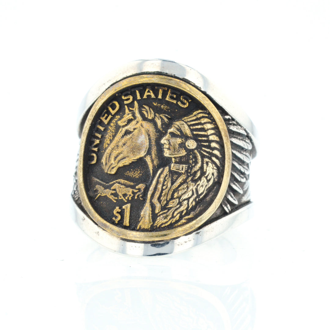 Chief and His Horse Cigar Band