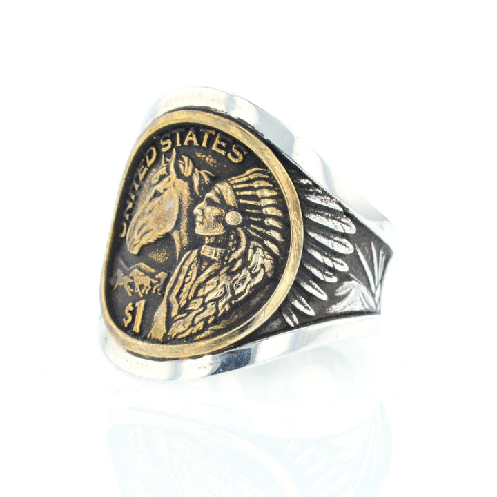 Chief and His Horse Cigar Band