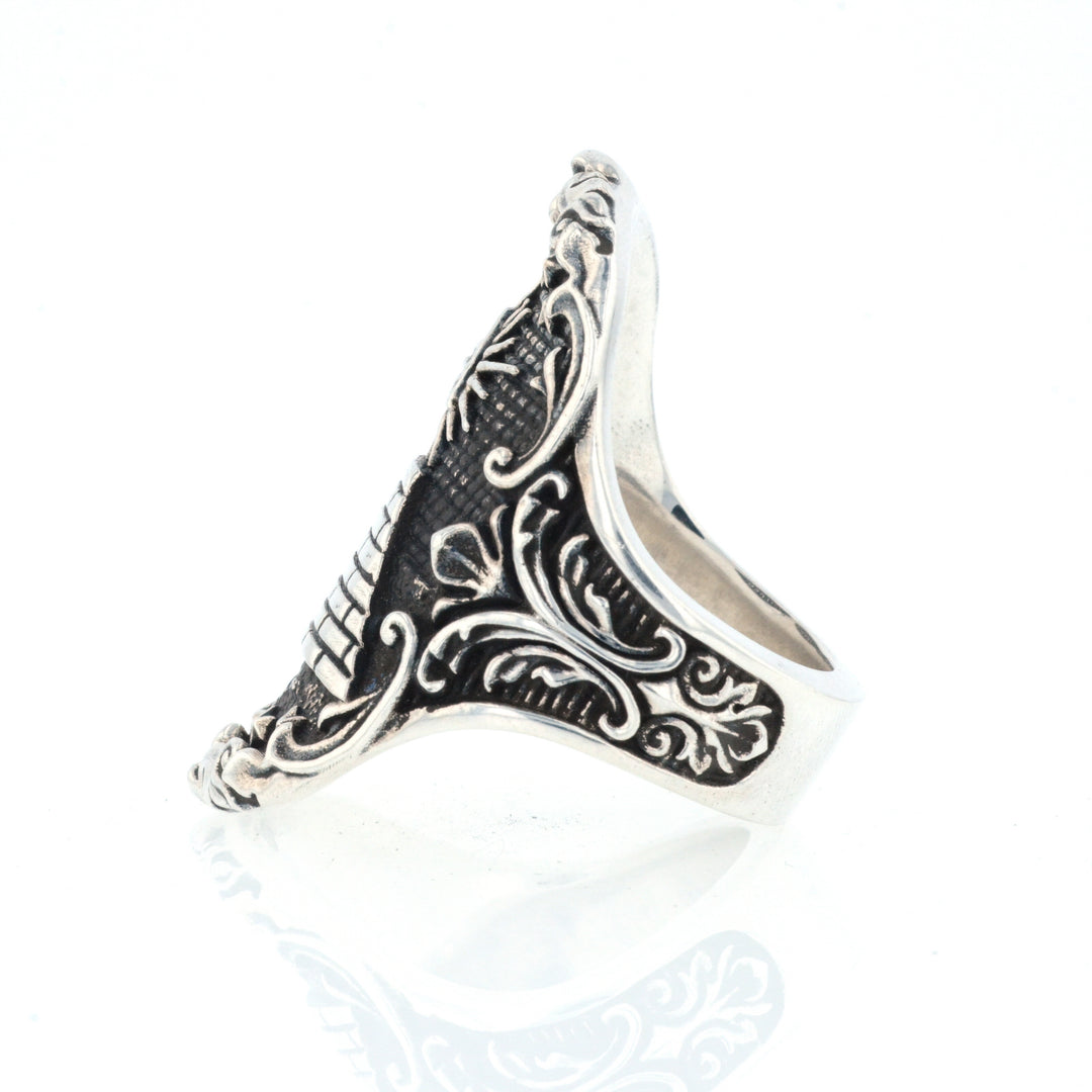 Eye of Providence Shield Ring