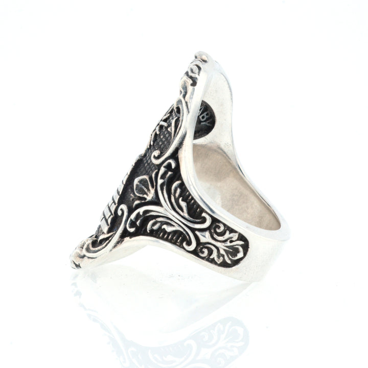 king baby Eye of Providence Shield Ring