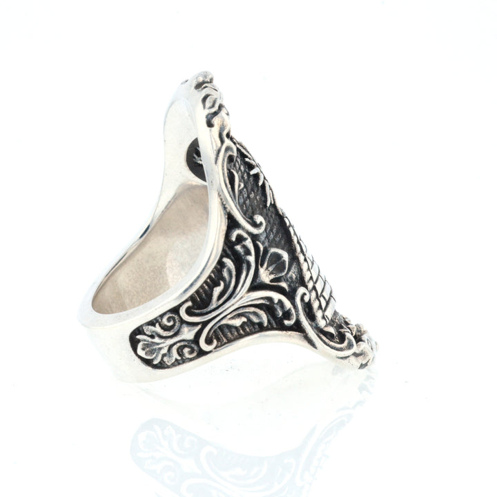 Eye of Providence Shield Ring