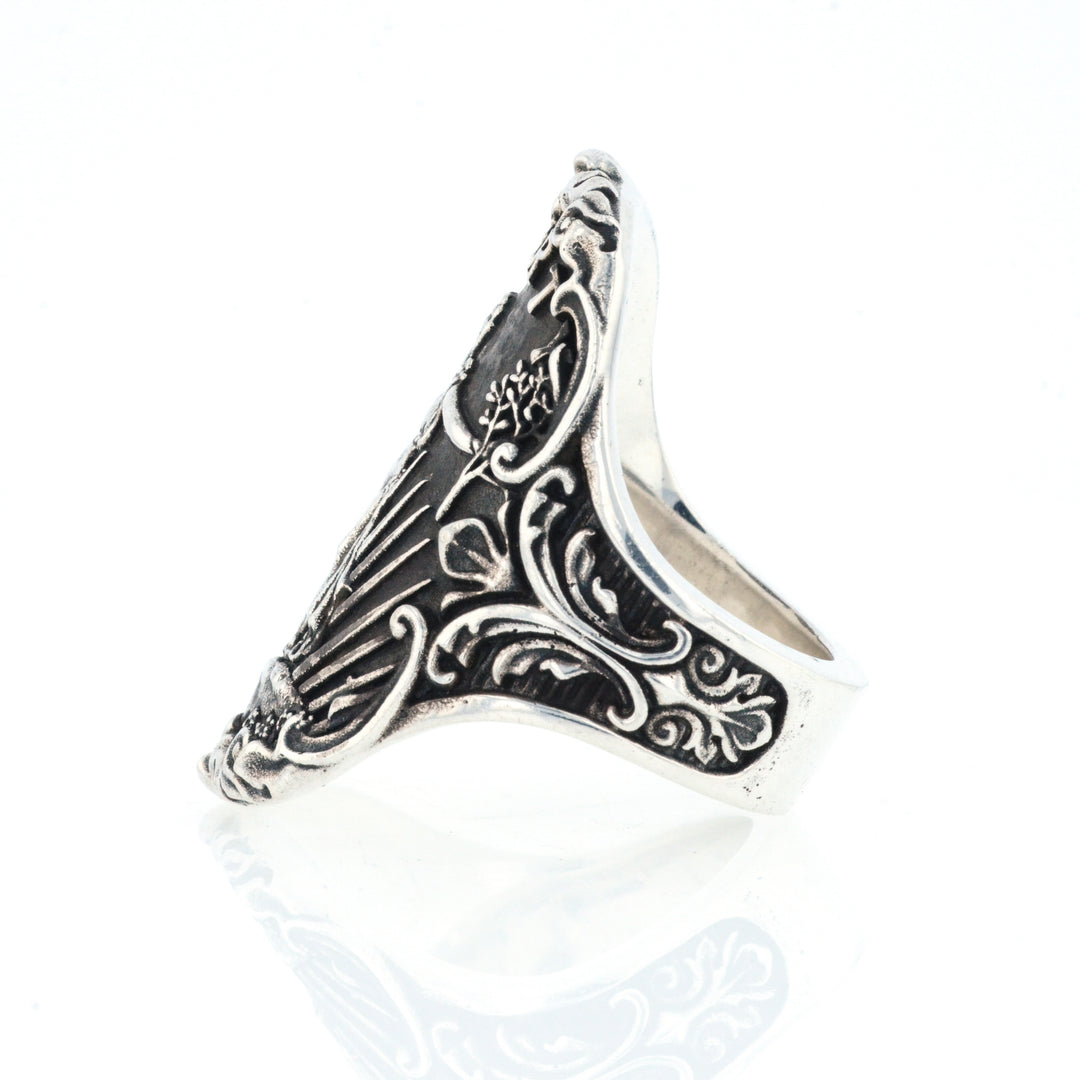 Lady Liberty Shield Ring