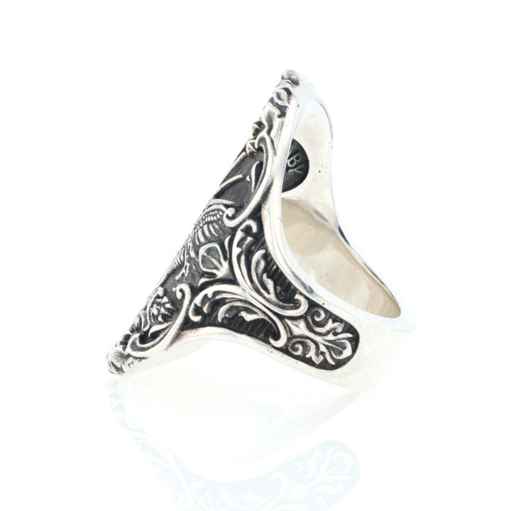 King Baby American Eagle Shield Ring