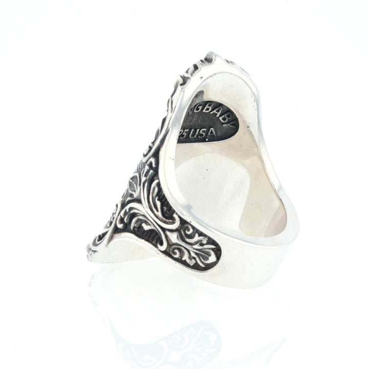 King Baby American Eagle Shield Ring