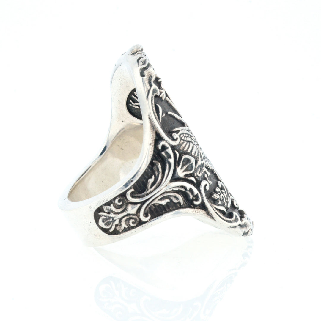 King Baby American Eagle Shield Ring