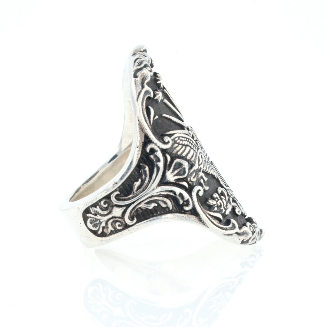 King Baby American Eagle Shield Ring