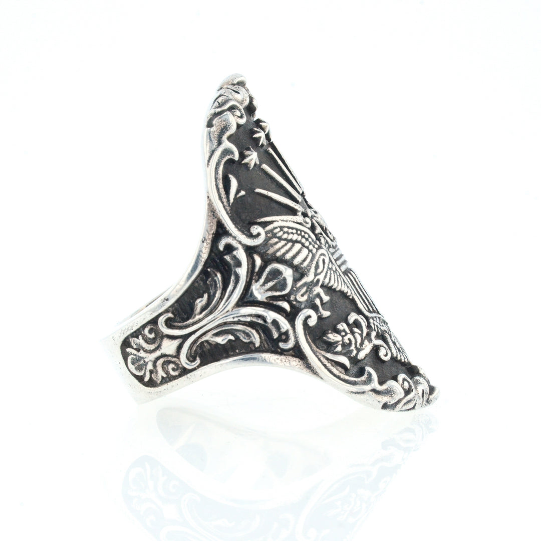 King Baby American Eagle Shield Ring