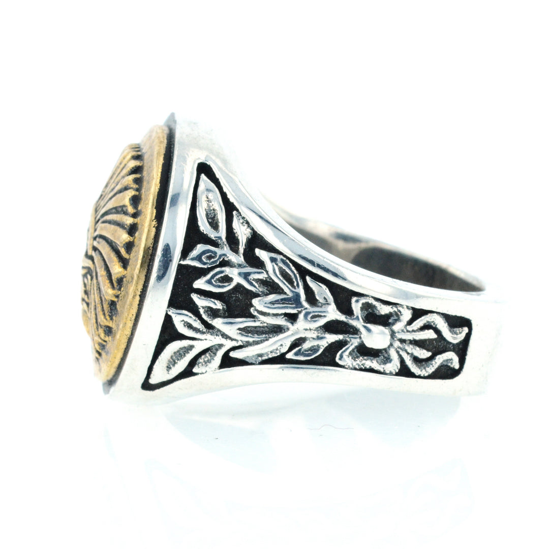 Liberty Headdress Signet Ring