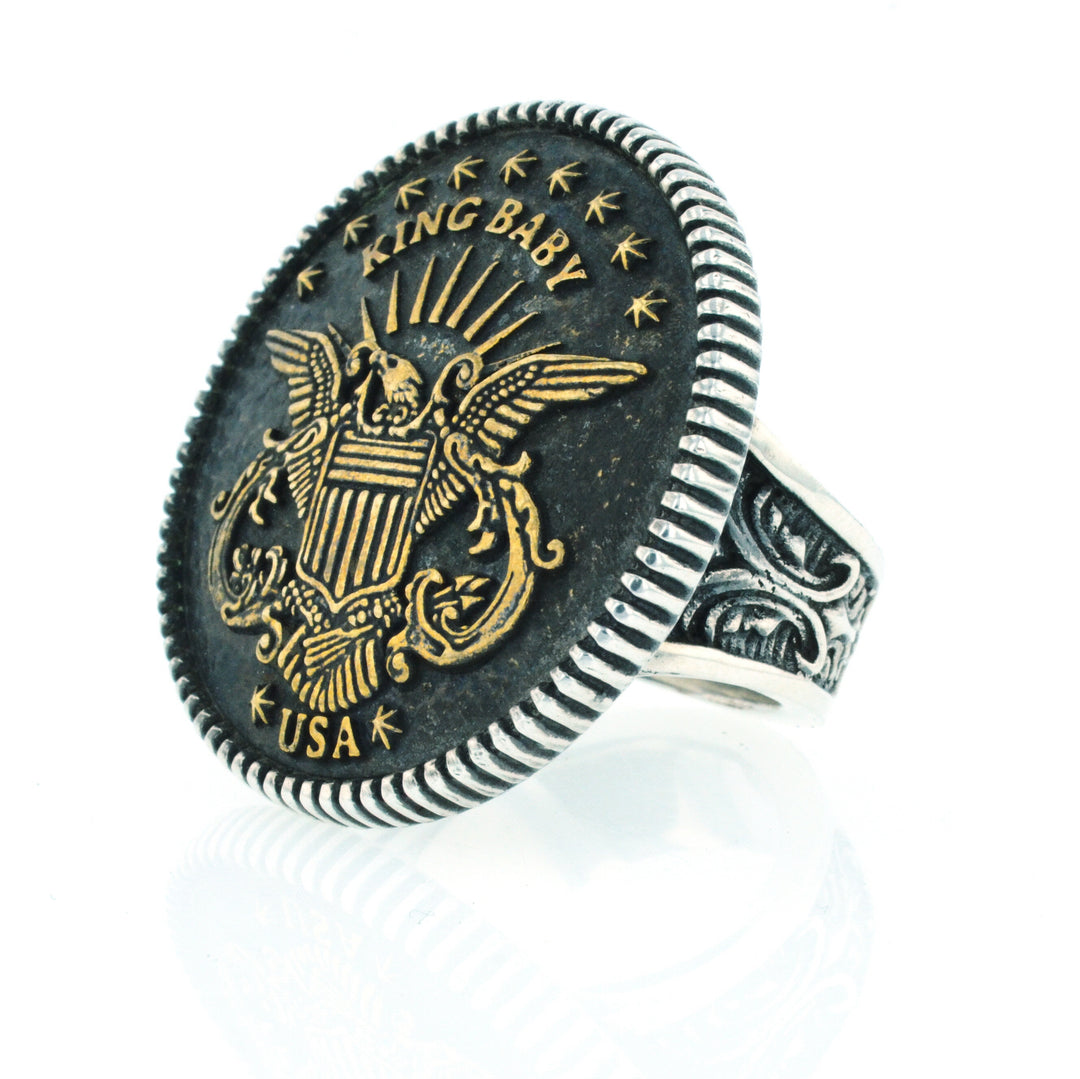 King Baby Statement Eagle Ring