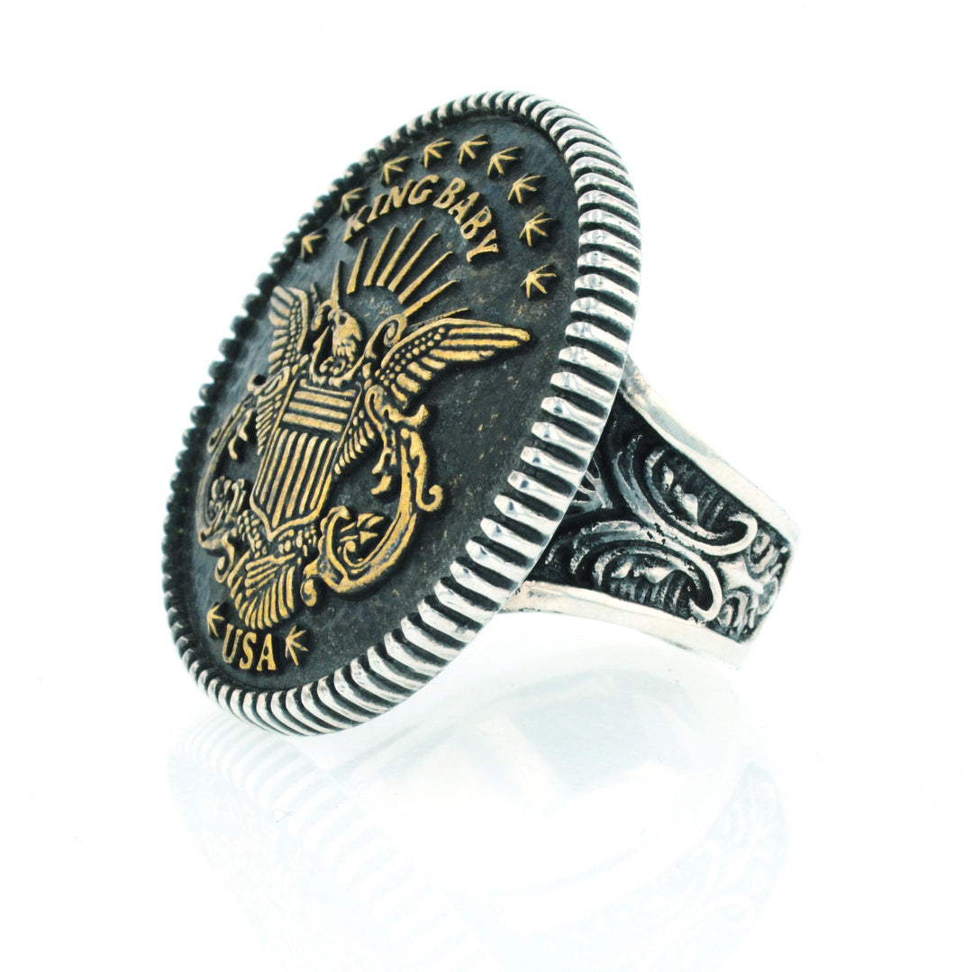 King Baby Statement Eagle Ring