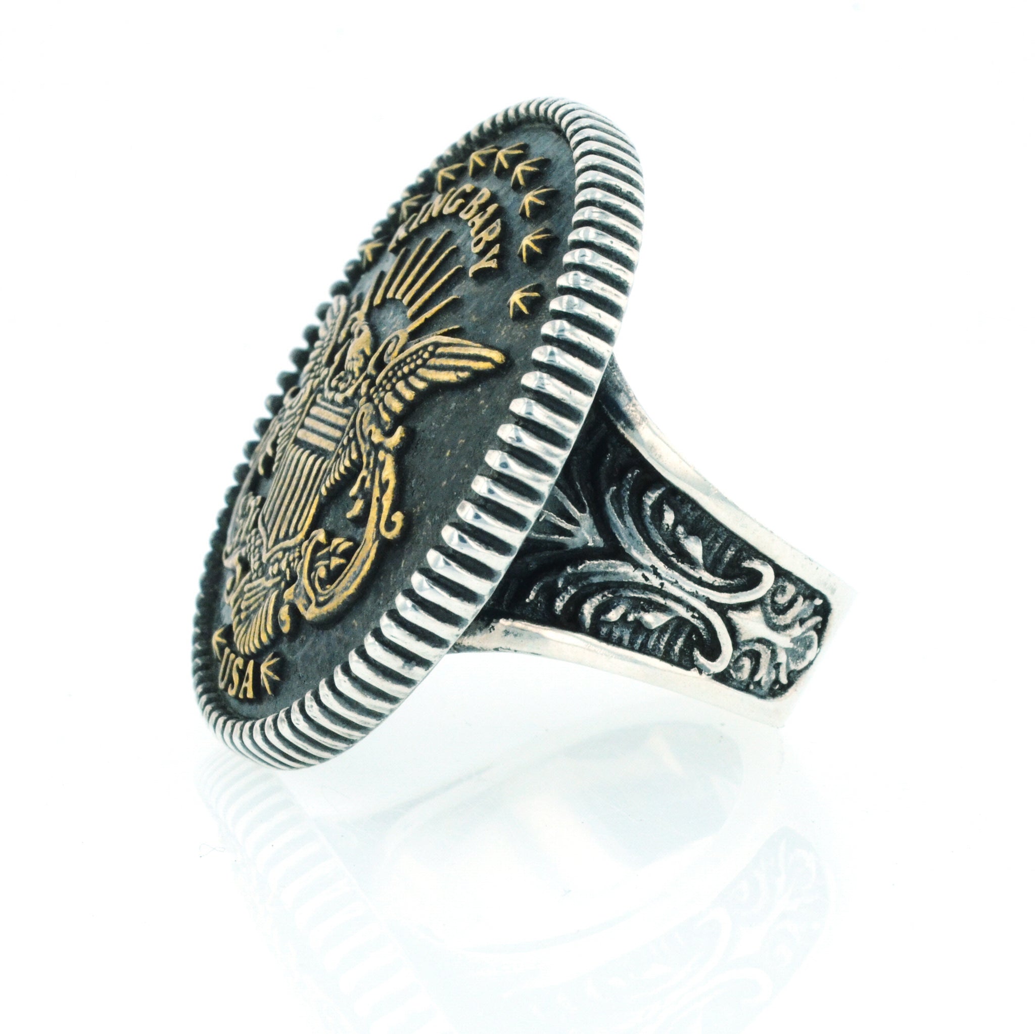 King Baby Statement Eagle Ring